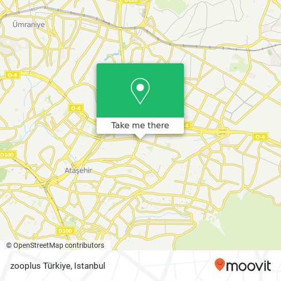 zooplus Türkiye map