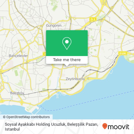 Soysal Ayakkabı Holding Ucuzluk, Beleșșilik Pazarı map