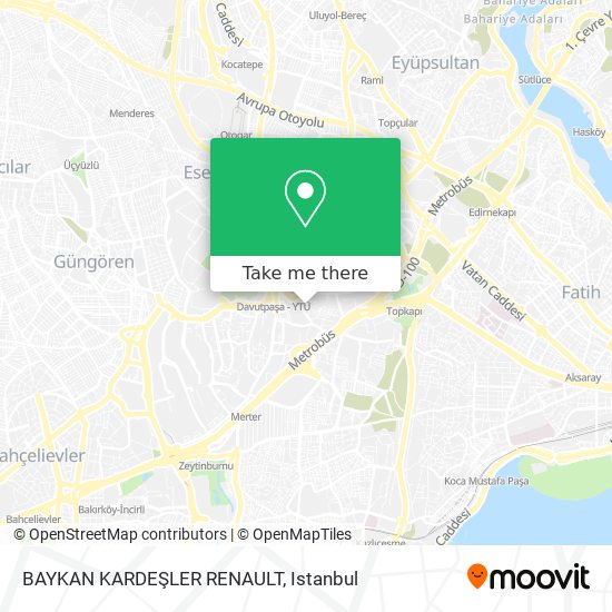 BAYKAN KARDEŞLER RENAULT map