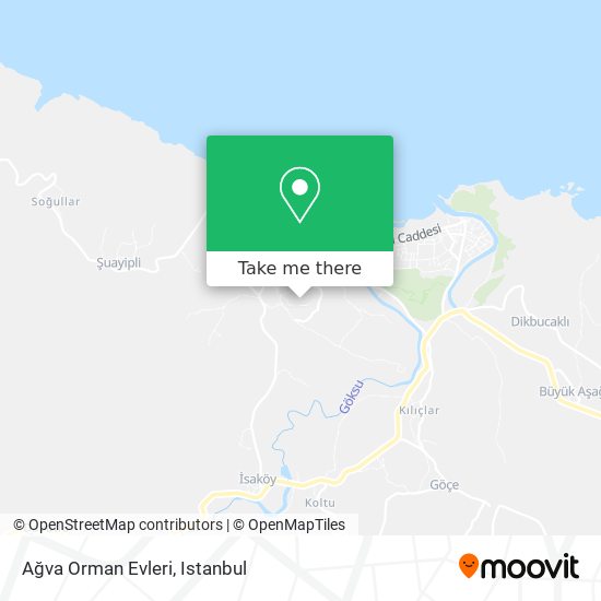 Ağva Orman Evleri map
