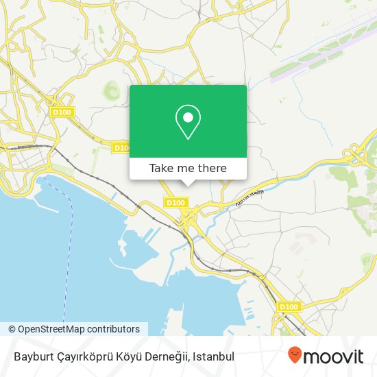 Bayburt Çayırköprü Köyü Derneğii map