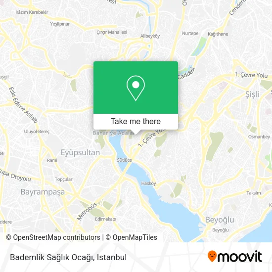 Bademlik Sağlık Ocağı map