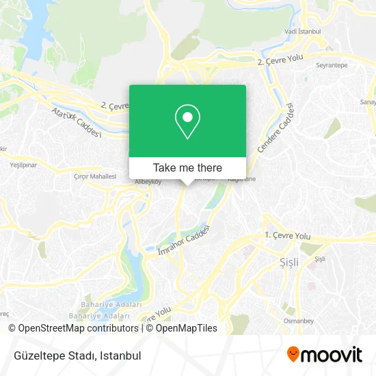 Güzeltepe Stadı map