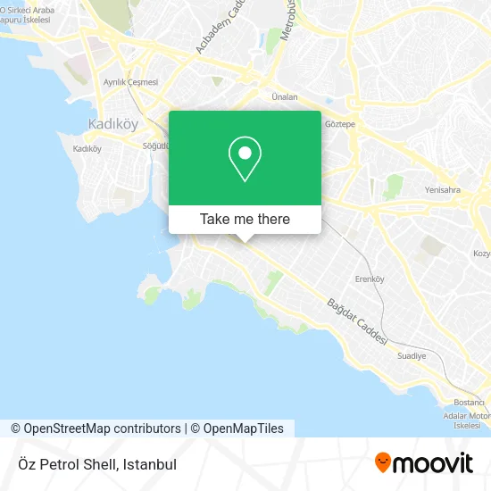 Öz Petrol Shell map