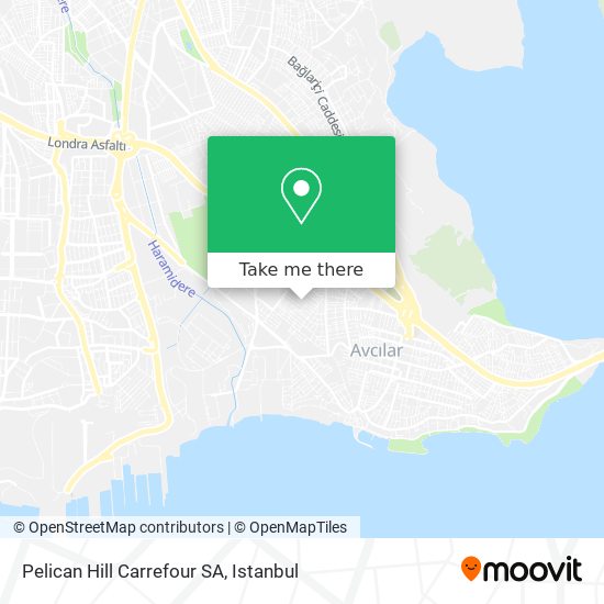 Pelican Hill Carrefour SA map