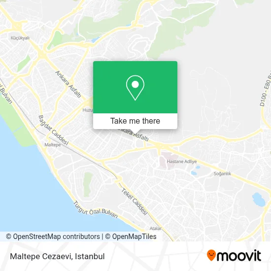 Maltepe Cezaevi map