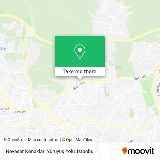 Neveser Konakları Yürüyüş Yolu map