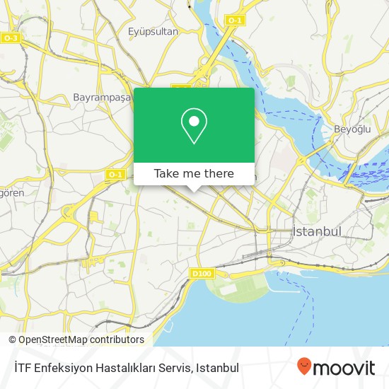 İTF Enfeksiyon Hastalıkları Servis map