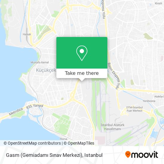 Gasm (Gemiadamı Sınav Merkezi) map