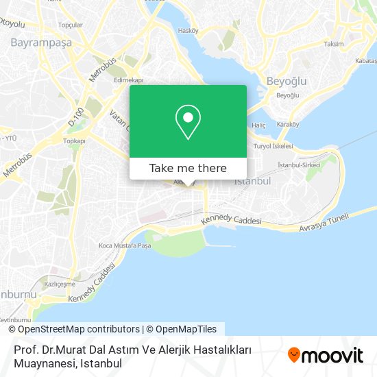 Prof. Dr.Murat Dal Astım Ve Alerjik Hastalıkları Muaynanesi map