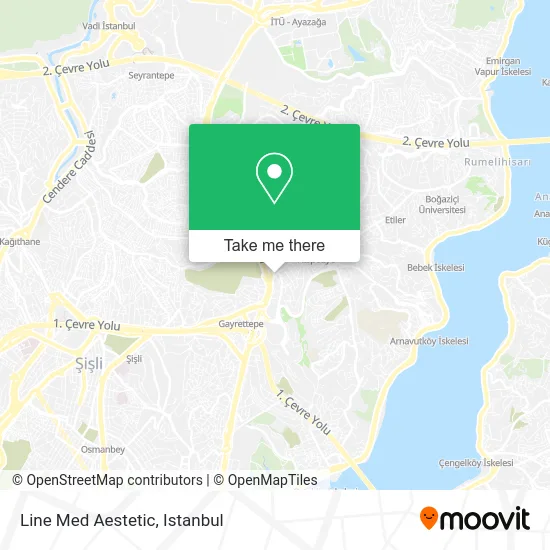 Line Med Aestetic map