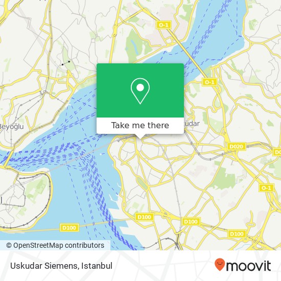 Uskudar Siemens map