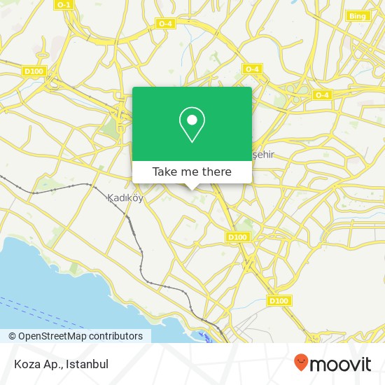 Koza Ap. map