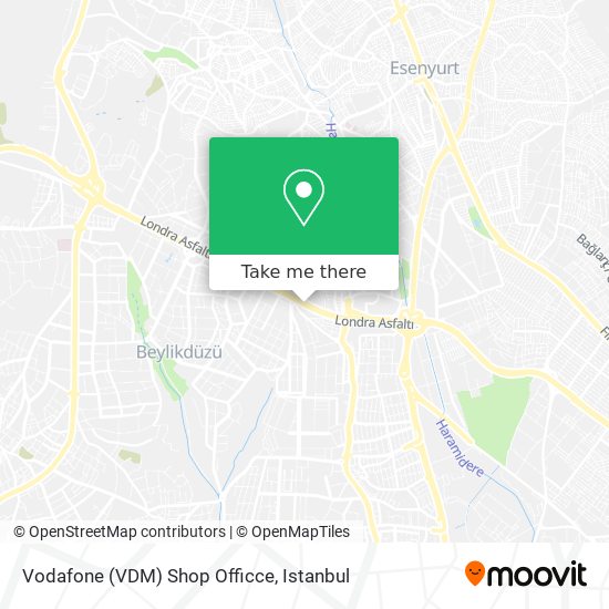 Vodafone (VDM) Shop Officce map