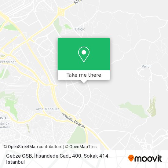 Gebze OSB, İhsandede Cad., 400. Sokak 414 map