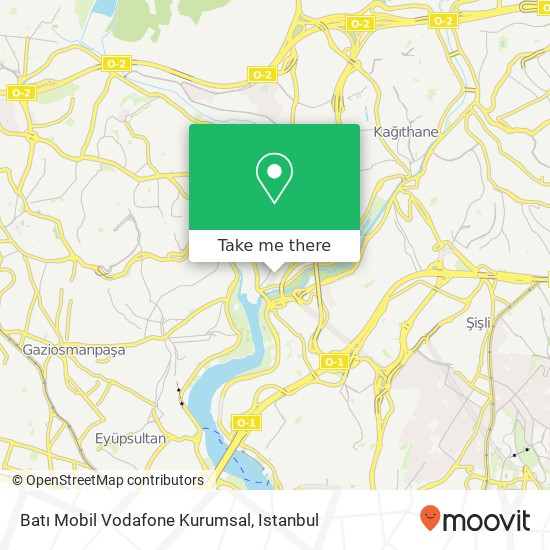 Batı Mobil Vodafone Kurumsal map