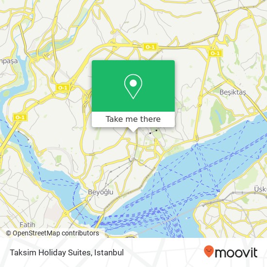 Taksim Holiday Suites map