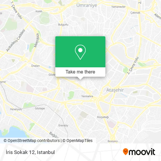 İris Sokak 12 map
