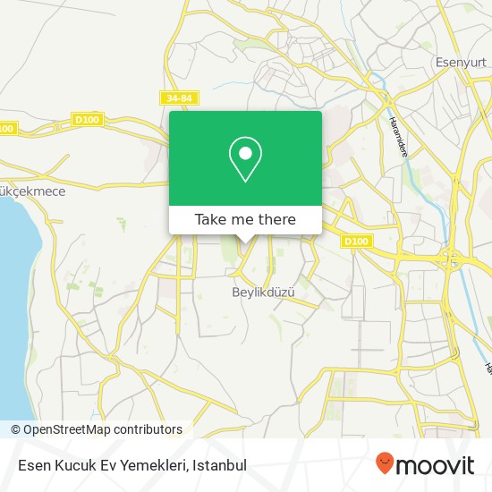 Esen Kucuk Ev Yemekleri map