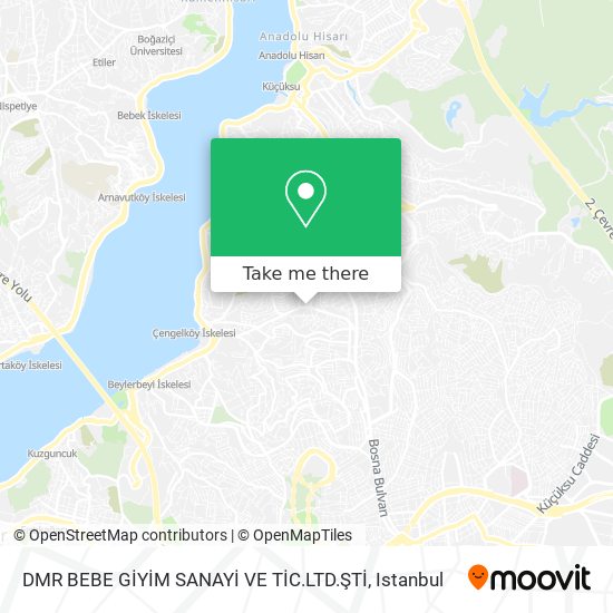 DMR BEBE GİYİM SANAYİ VE TİC.LTD.ŞTİ map