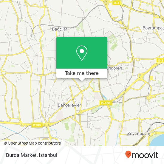 Burda Market map