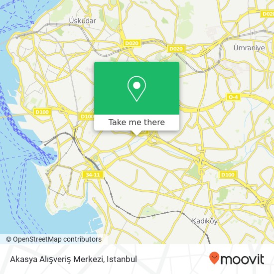 Akasya Alışveriş Merkezi map