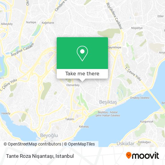 Tante Roza Nişantaşı map
