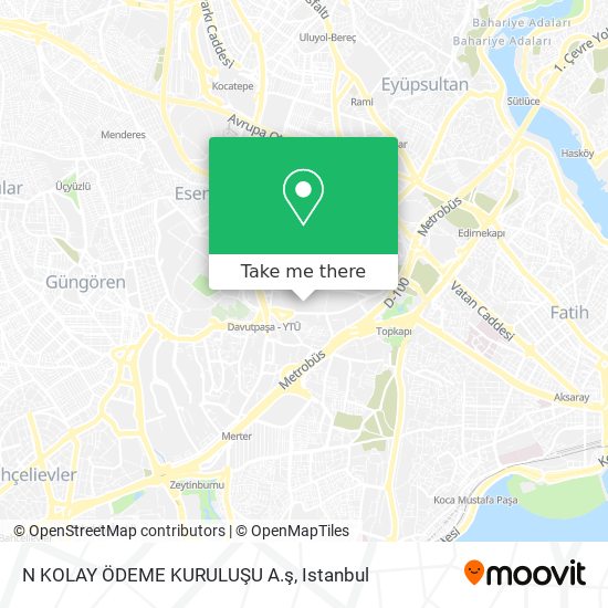 N KOLAY ÖDEME KURULUŞU A.ş map