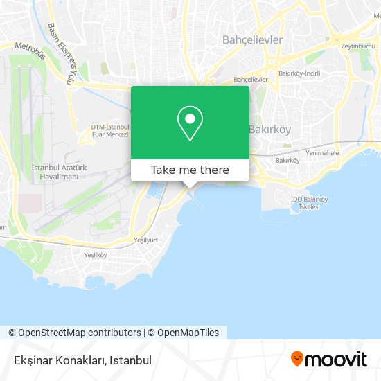 Ekşinar Konakları map
