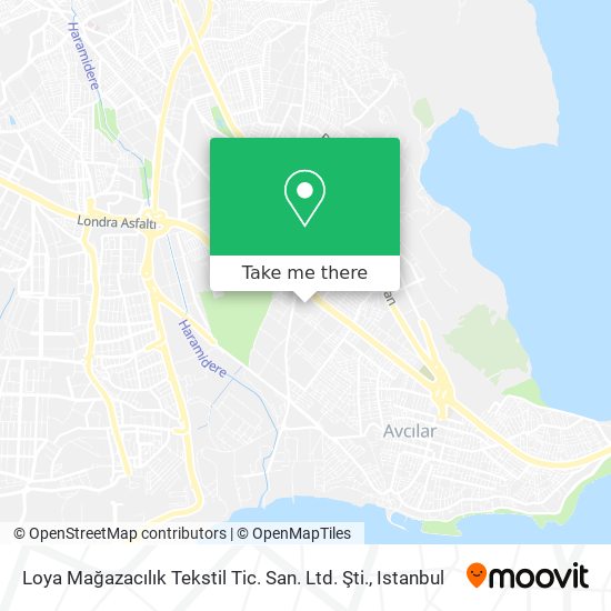 Loya Mağazacılık Tekstil Tic. San. Ltd. Şti. map