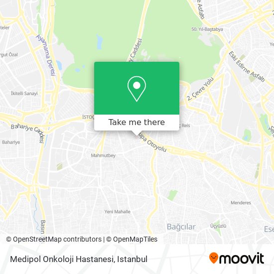 Medipol Onkoloji Hastanesi map