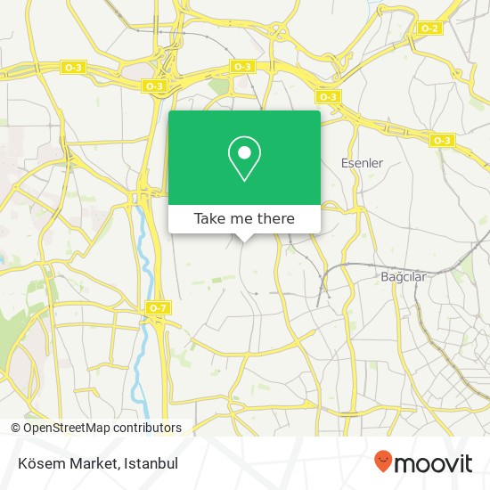 Kösem Market map