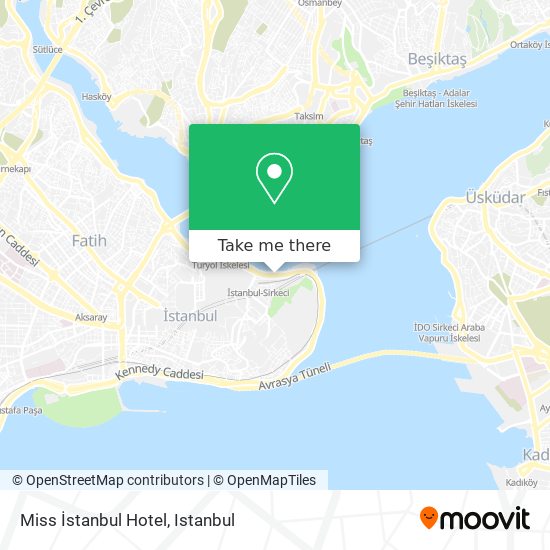 Miss İstanbul Hotel map