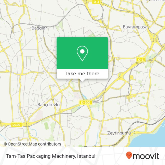 Tam-Tas Packaging Machinery map