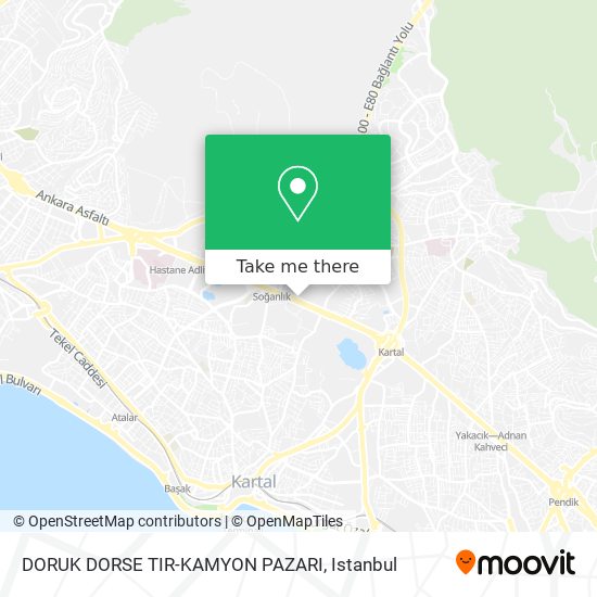 DORUK DORSE TIR-KAMYON PAZARI map
