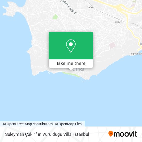 Süleyman Çakır ' ın Vurulduğu Villa map