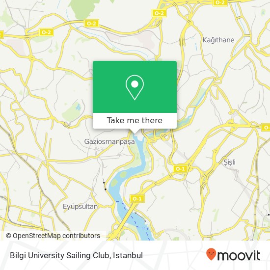 Bilgi University Sailing Club map
