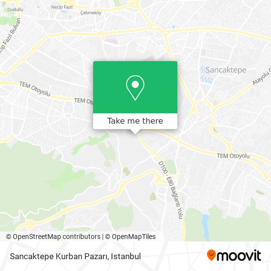 Sancaktepe Kurban Pazarı map