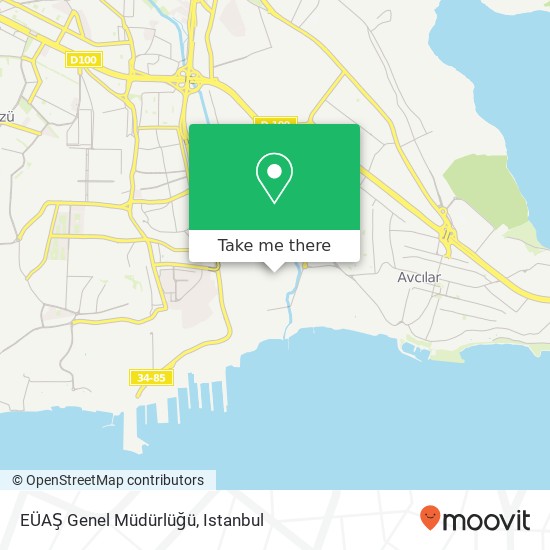 EÜAŞ Genel Müdürlüğü map