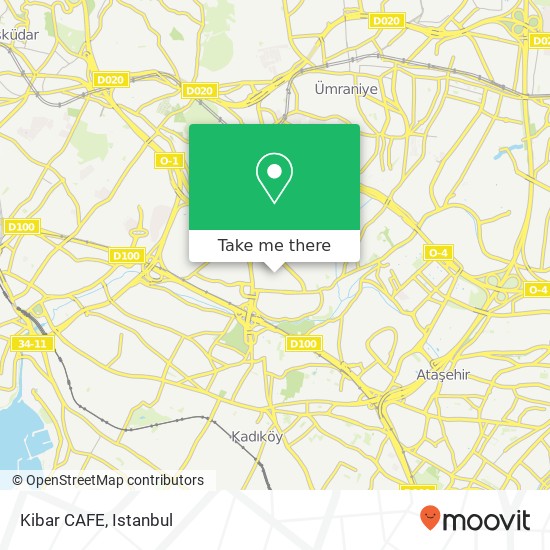 Kibar CAFE map
