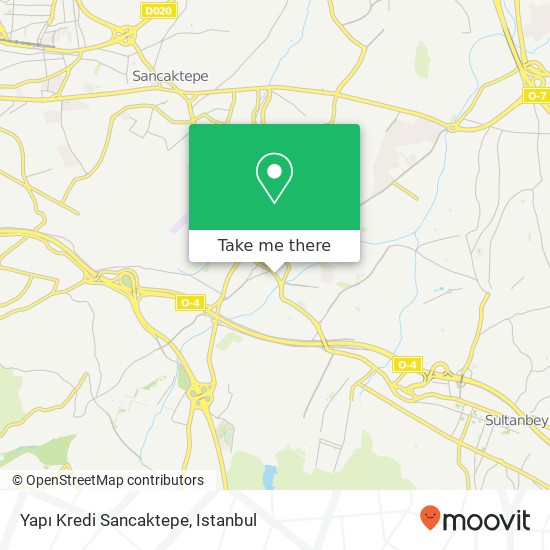 Yapı Kredi Sancaktepe map