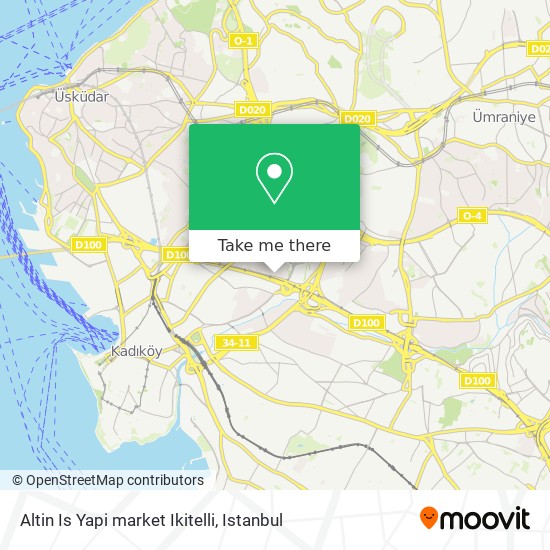 Altin Is Yapi market Ikitelli map