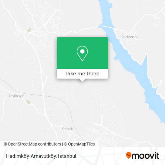 Hadımköy-Arnavutköy map