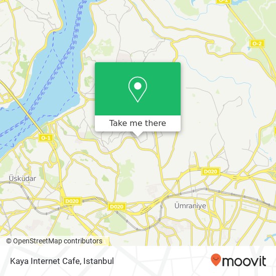 Kaya Internet Cafe map