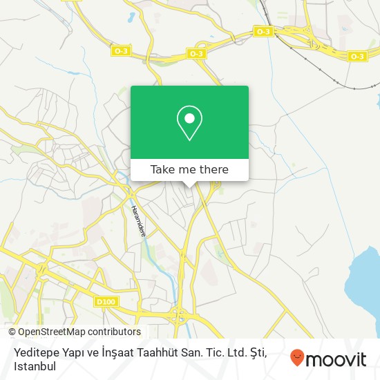 Yeditepe Yapı ve İnşaat Taahhüt San. Tic. Ltd. Şti map