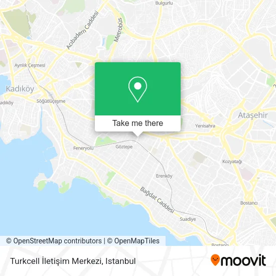 Turkcell İletişim Merkezi map