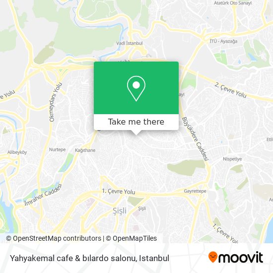 Yahyakemal cafe & bılardo salonu map