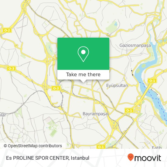 Es PROLINE SPOR CENTER map