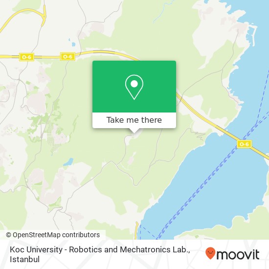 Koc University - Robotics and Mechatronics Lab. map