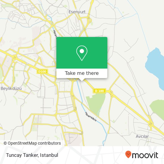 Tuncay Tanker map